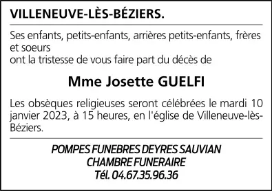 Mme Josette GUELFI