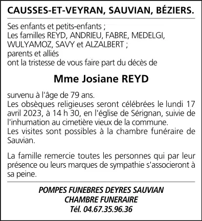 Mme Josiane REYD