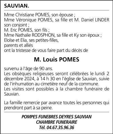M. Louis POMES