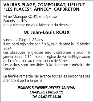 M. Jean-Louis ROUX