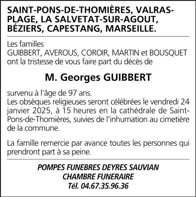 M. Georges GUIBBERT
