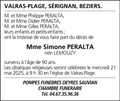 avis de décès
