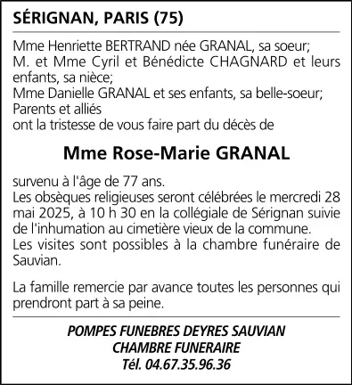 Mme Rose-Marie GRANAL