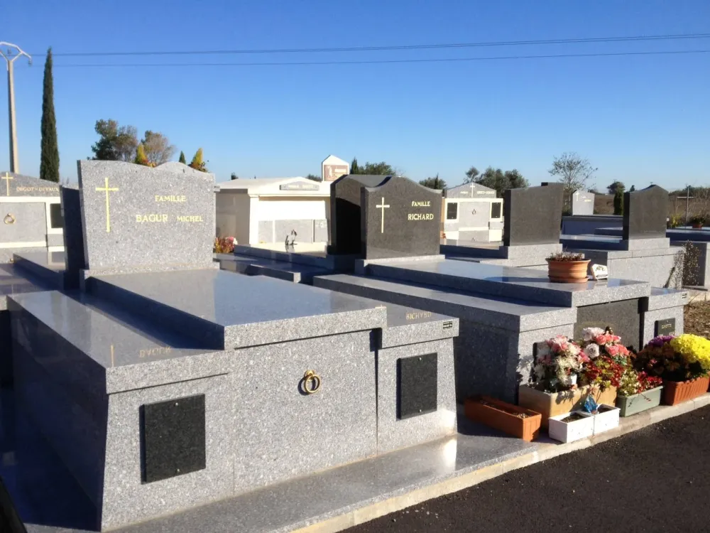 marbrerie funéraire à Sauvian